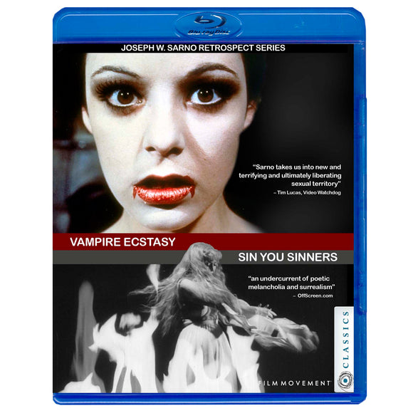 Joe Sarno Retrospect Series Vol. 1: Vampire's Ecstasy / Sin You Sinners (Blu-Ray)