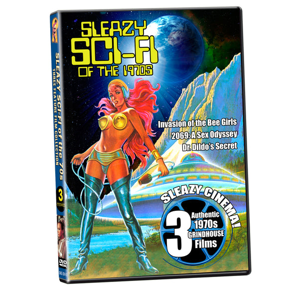 Sleazy Sci-Fi of the 1970s Triple Feature (DVD)
